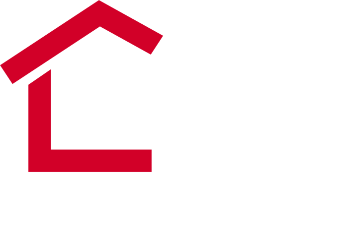 Cole Roofing Logo - White